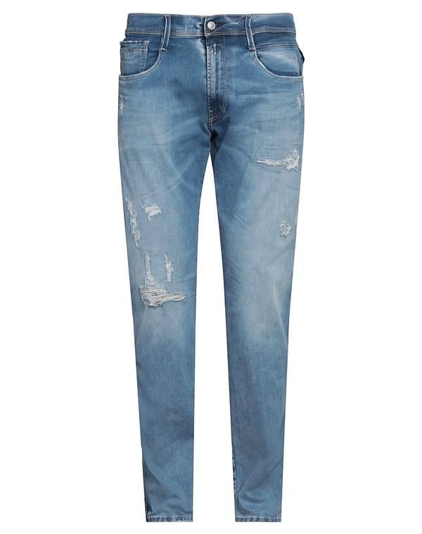 リプレイ メンズ ボトムス デニムパンツ ジーンズ REPLAY Blue ブルー