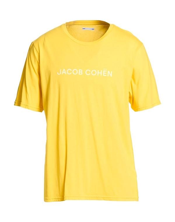 ヤコブ コーエン メンズ トップス Tシャツ JACOB COH Ё N Yellow イエロー