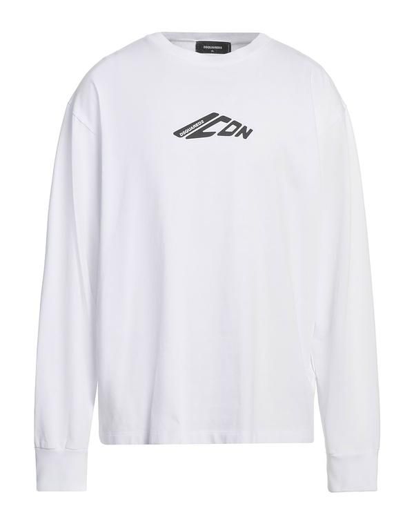 ディースクエアード メンズ トップス Tシャツ DSQUARED2 White ホワイト
