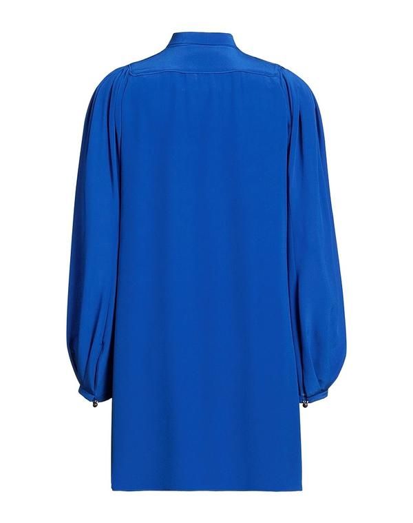 ディースクエアード レディース トップス ワンピース シルクドレス DSQUARED2 Bright Blue ブルー