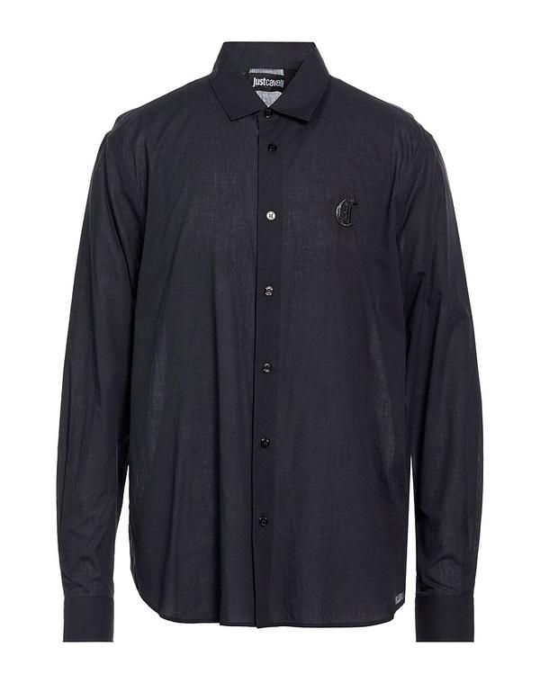 ジャストカバリ メンズ トップス シャツ JUST CAVALLI Black ブラック