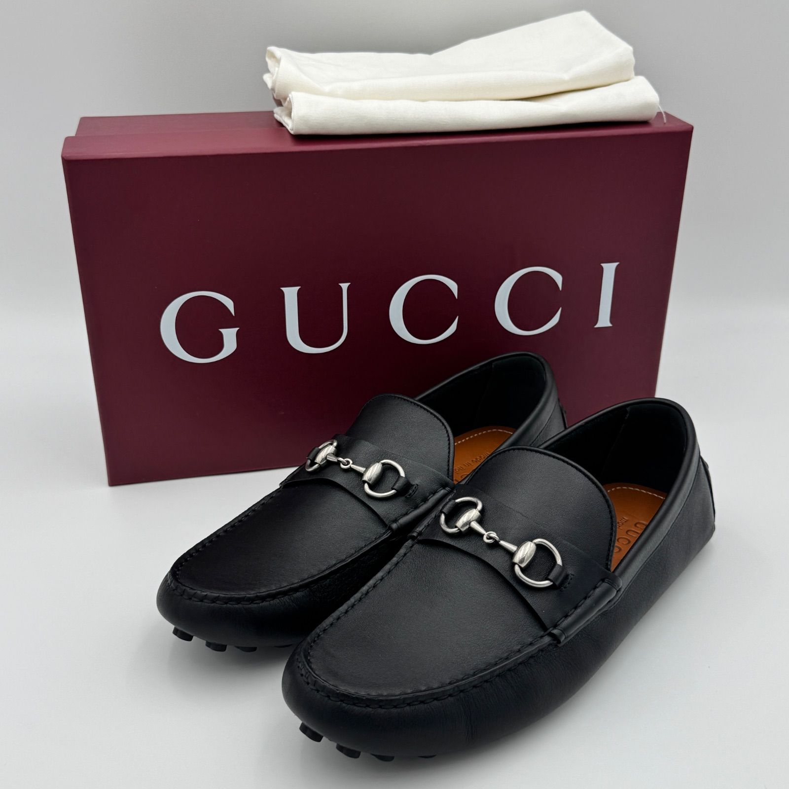 GUCCI】グッチ ホースビット ドライビングシューズ ローファー