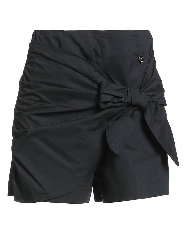 リュージョー レディース ボトムス ハーフパンツ・ショーツ ショートパンツバミューダパンツ LIU JO Black ブラック