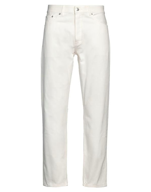 メゾンキツネ メンズ ボトムス デニムパンツ スキニー MAISON KITSUN White ホワイト