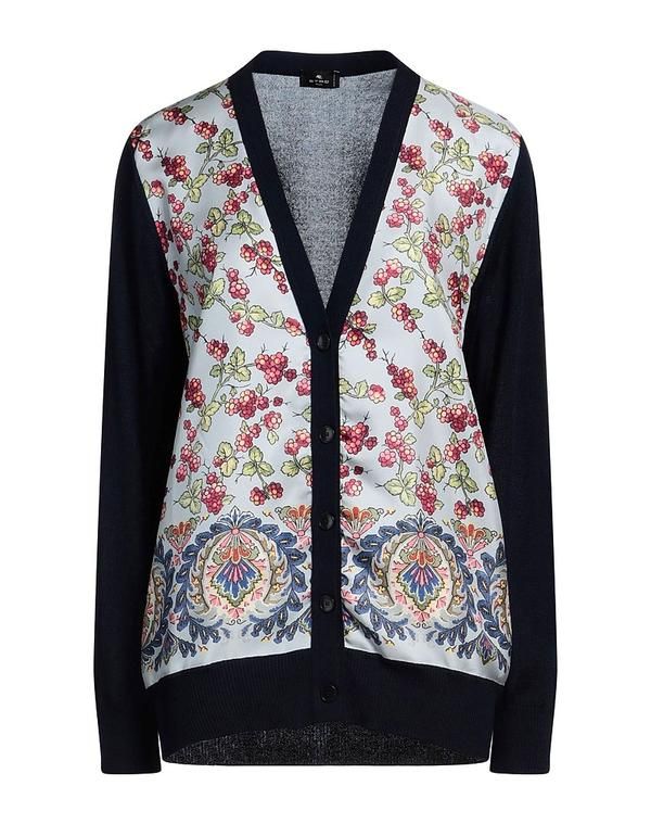 エトロ レディース アウター カーディガン ETRO Sky Blue ブルー