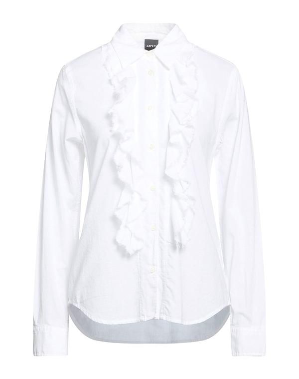 アスペジ レディース トップス シャツ ASPESI White ホワイト