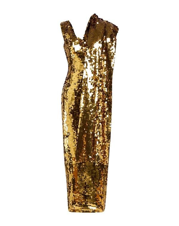 エミリアウィックステッド レディース トップス ワンピース EMILIA WICKSTEAD Gold ゴールド