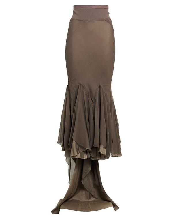 リックオウエンス レディース ボトムスカート RICK OWENS Taupe トープ