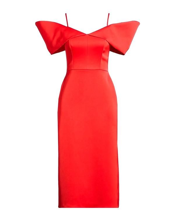 デヴィッド コーマ レディース トップス ワンピース サマードレス DAVID KOMA Tomato Red レッド 198,400円