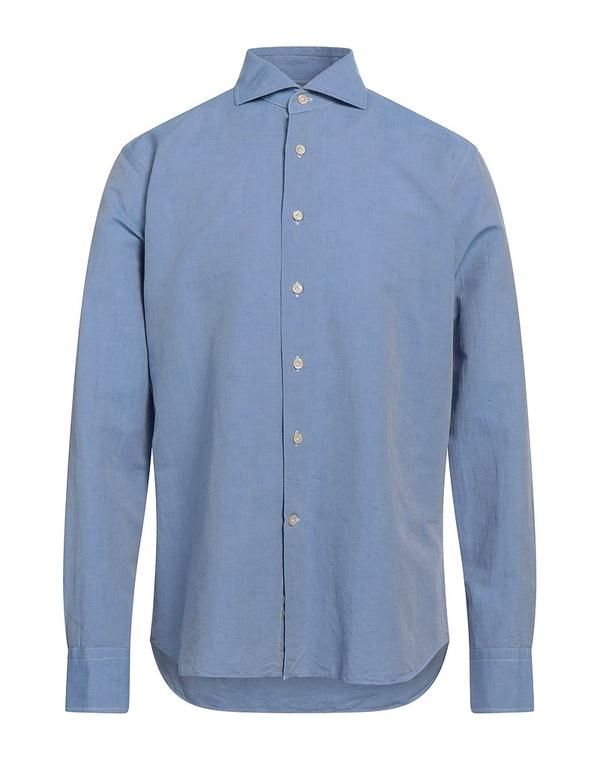 アレッサンドロゲラルディ メンズ トップス シャツ ALESSANDRO GHERARDI Light Blue ブルー