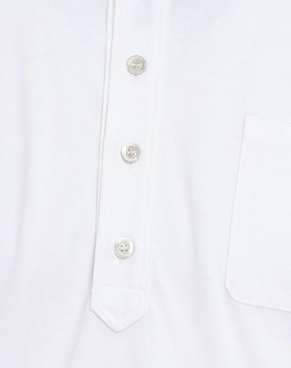 ムーレー メンズ トップス ポロシャツ MOORER White ホワイト - メルカリ
