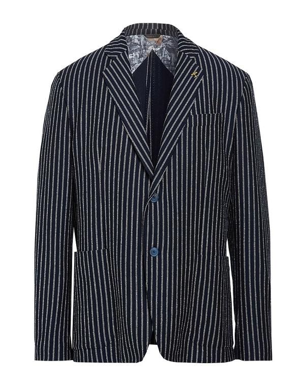 ハバナー・アンド・シー・オー メンズ アウター ジャケット・ブルゾン テーラードジャケット HAVANA CO Blue ブルー