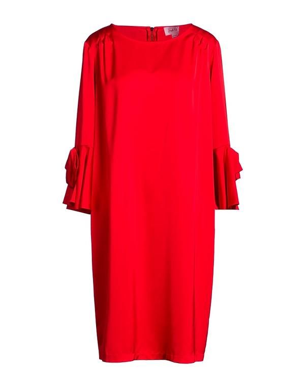 ジョセフリブコフ レディース トップス ワンピース JOSEPH RIBKOFF Red レッド