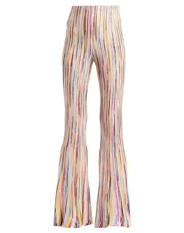 ミッソーニ レディース ボトムス カジュアルパンツ フレアカットパンツ MISSONI Yellow イエロー