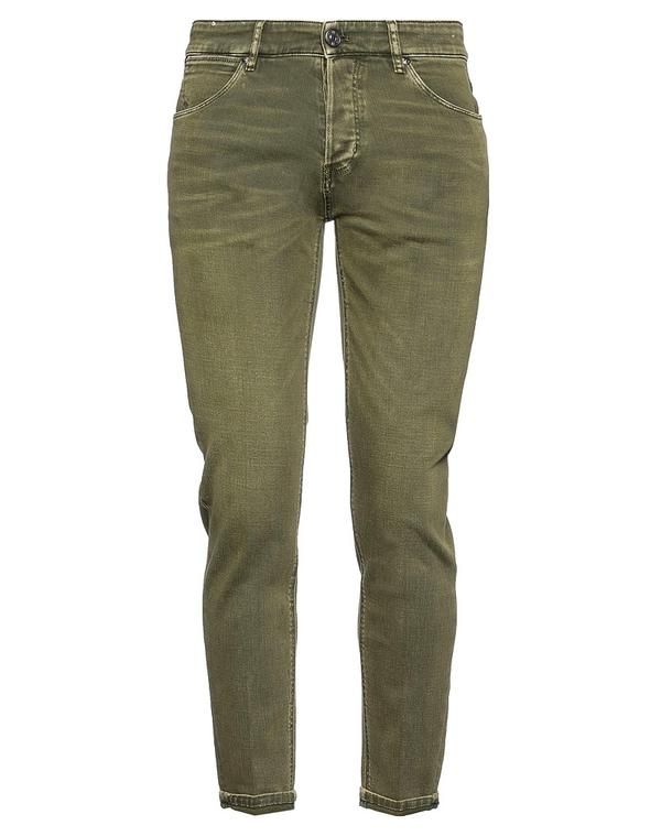 PT トリノ メンズ ボトムス デニムパンツ ストレートレッグ PTorino Military Green グリーン