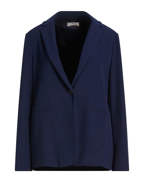 アントネリ レディース アウター ジャケット・ブルゾン テーラードジャケット ANTONELLI Midnight Blue ブルー