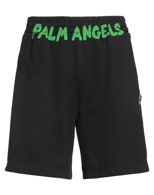 パーム・エンジェルス メンズ ボトムス ハーフパンツ・ショーツ ショートパンツバミューダパンツ PALM ANGELS Black ブラック