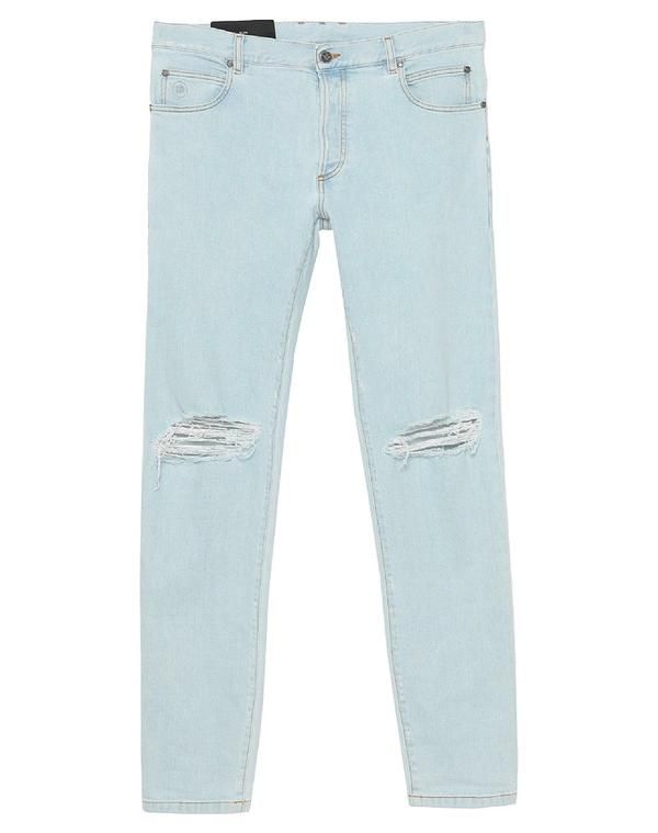 バルマン メンズ ボトムス デニムパンツ ジーンズ BALMAIN Blue ブルー