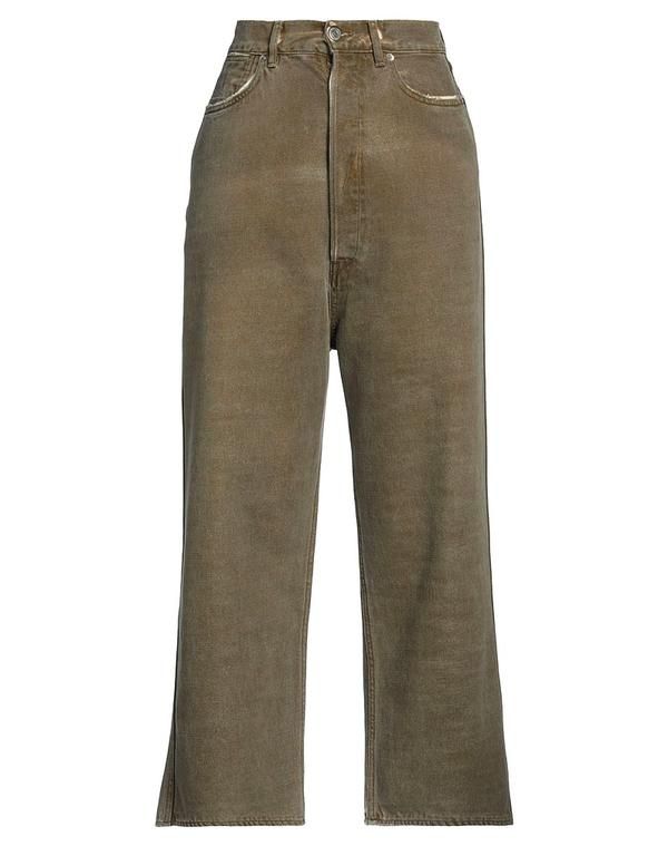 ゴールデングース レディース ボトムス デニムパンツ ジーンズ GOLDEN GOOSE Military Green グリーン