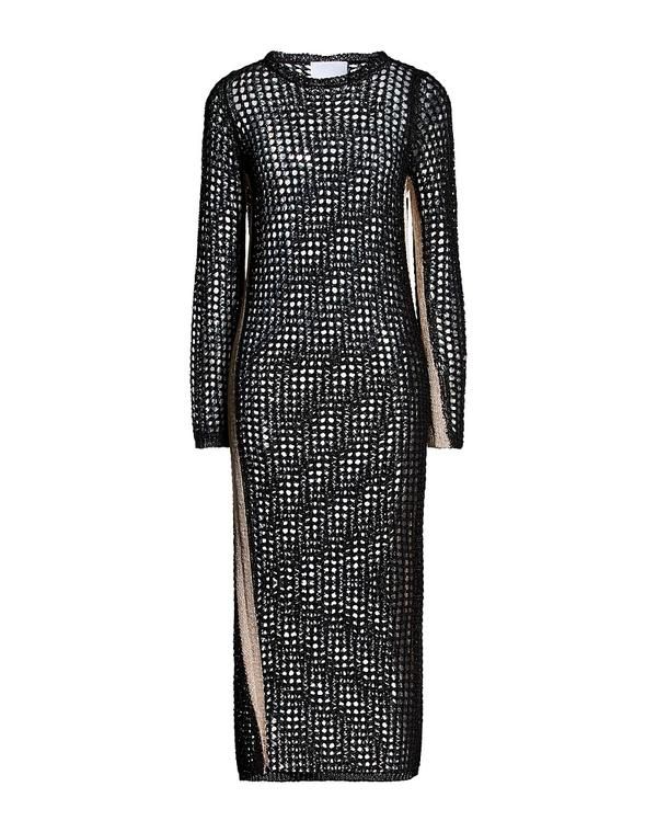 エリカ・カヴァリーニ レディース トップス ワンピース ERIKA CAVALLINI Black ブラック