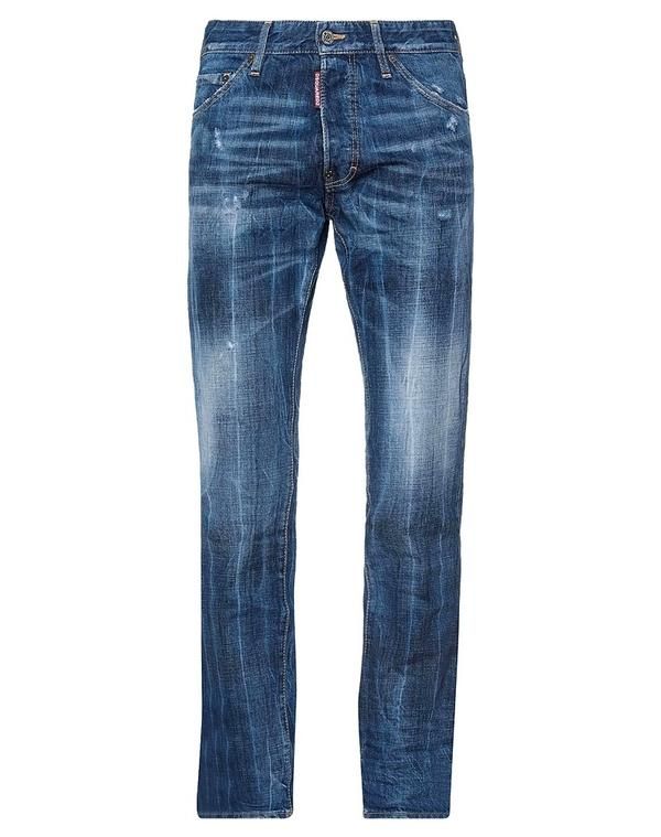ディースクエアード メンズ ボトムス デニムパンツ ストレートレッグ DSQUARED2 Blue ブルー