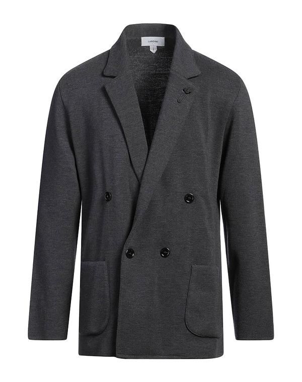 LARDINI 48 チャコールグレー ラルディーニ メンズ アウター ジャケット・ブルゾン テーラード