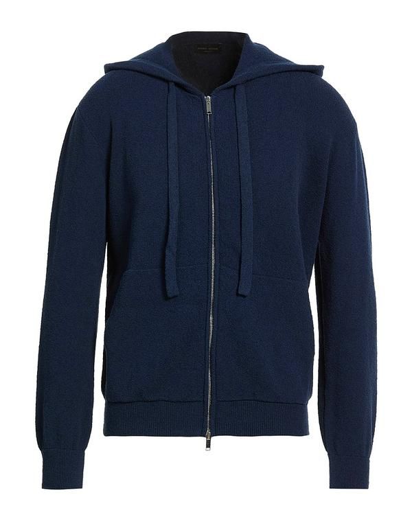 ロベルトコリーナ メンズ アウター カーディガン ROBERTO COLLINA Midnight Blue ブルー