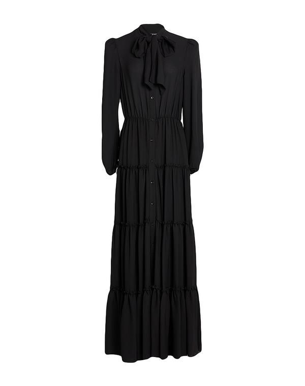 クリスチーナエフェ レディース トップス ワンピース CRISTINAEFFE Black ブラック