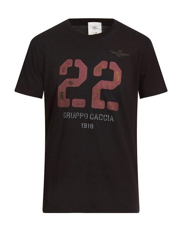 アエロノーティカミリターレ メンズ トップス Tシャツ AERONAUTICA MILITARE Black ブラック
