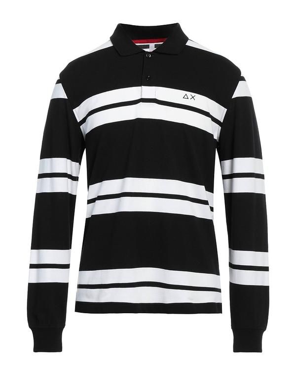 サンシックスティーエイト メンズ トップス ポロシャツ SUN 68 Black ブラック