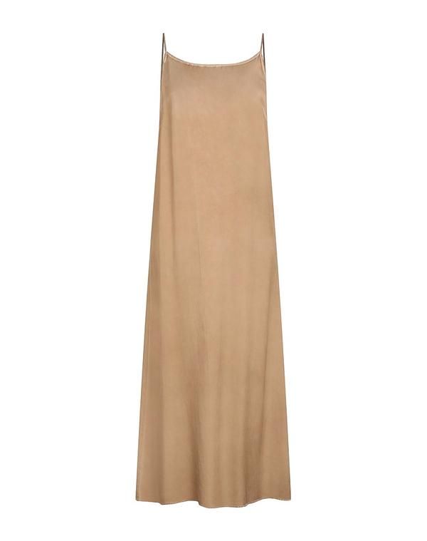 ユマ ワン レディース トップス ワンピースリップドレス UMA WANG Camel キャメル