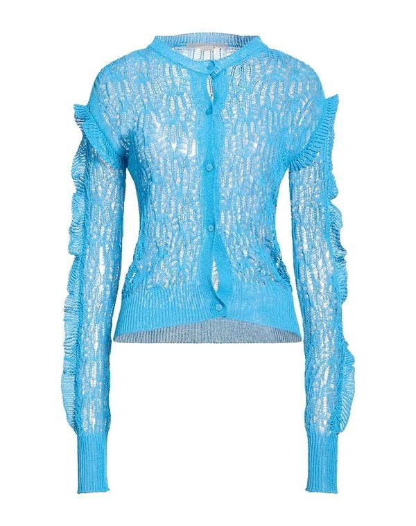 ステラマッカートニー レディース アウター カーディガン STELLA McCARTNEY Azure Blue ブルー