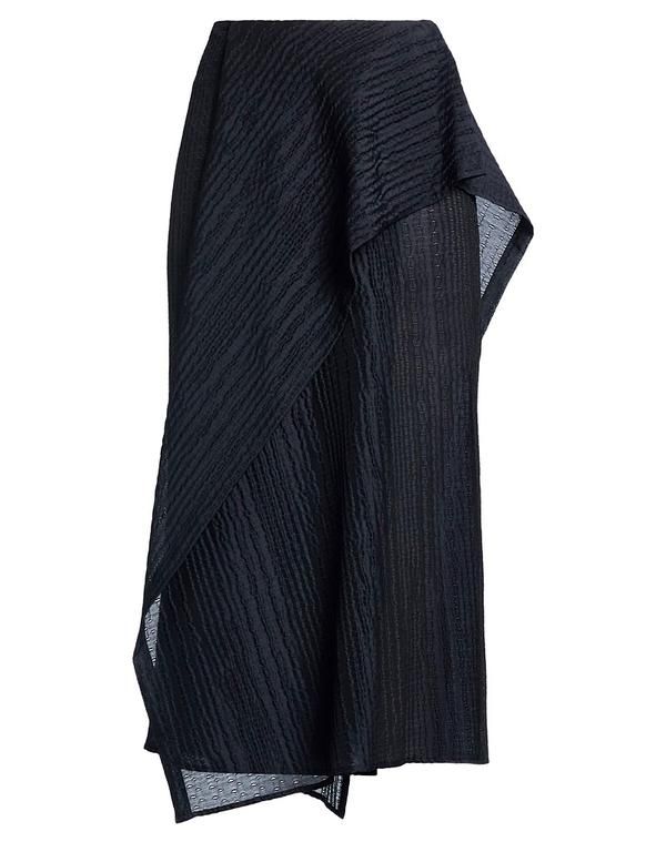 クリスチャン ワイナンツ レディース ボトムスカート CHRISTIAN WIJNANTS Midnight Blue ブルー
