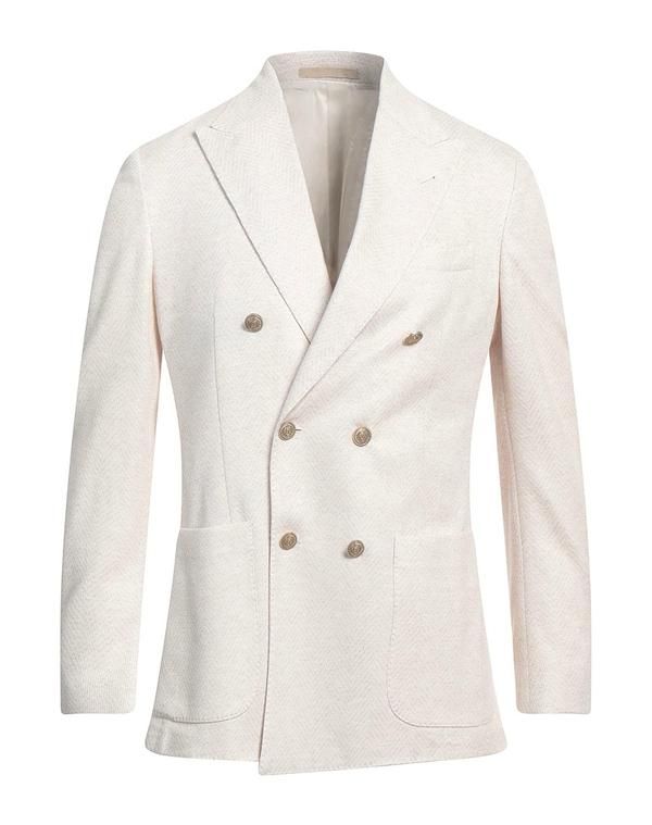 イレブンティ メンズ アウター ジャケット・ブルゾン ELEVENTY Ivory アイボリー