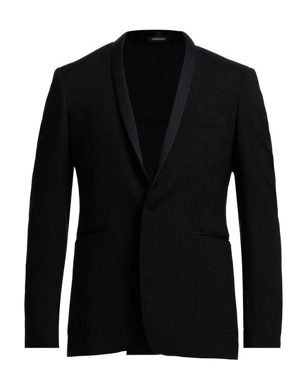 タリアトーレ メンズ アウター ジャケット・ブルゾン TAGLIATORE Black ブラック