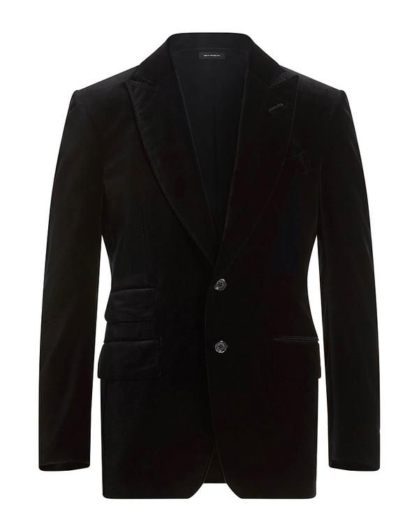 トム・フォード メンズ アウター ジャケット・ブルゾン TOM FORD Black ブラック