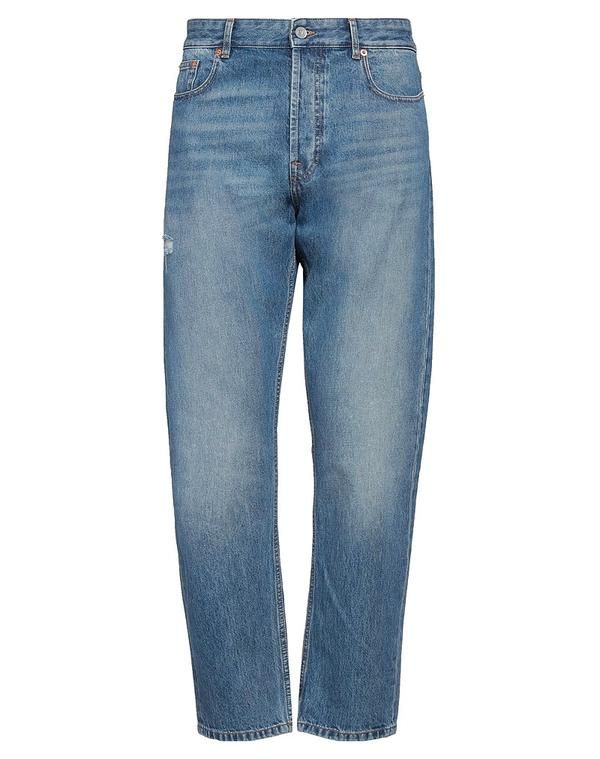 ヴァレンティノ メンズ ボトムス デニムパンツ ストレートレッグ VALENTINO GARAVANI Blue ブルー