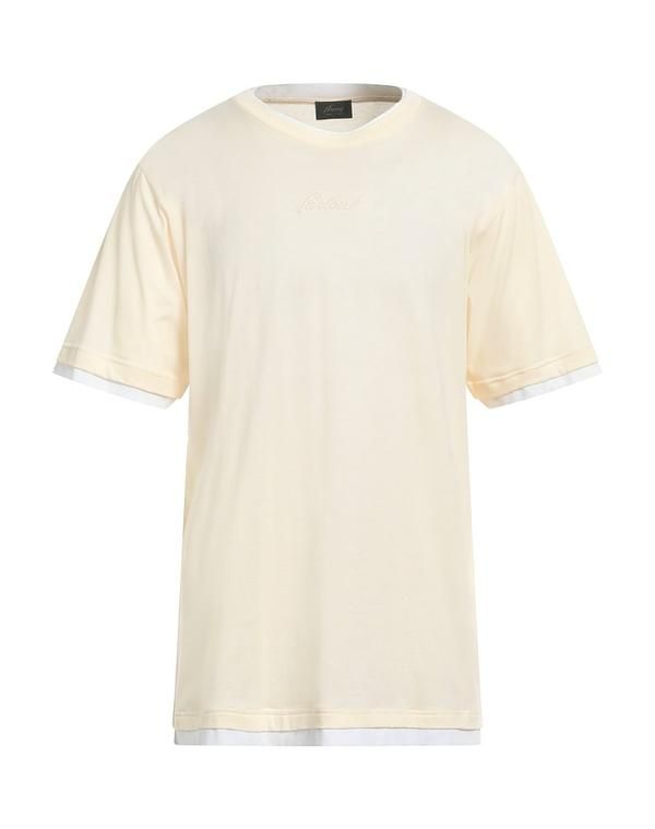 ブリオーニ メンズ トップス Tシャツ BRIONI Off White オフホワイト 65,890円