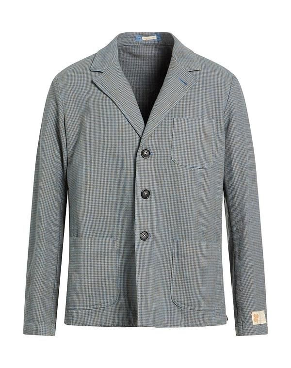 マッシモアルバ メンズ アウター ジャケット・ブルゾン テーラードジャケット MASSIMO ALBA Sky Blue ブルー