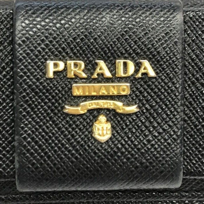 PRADA プラダ 6連キーケース レディース サフィアーノ レザー リボン