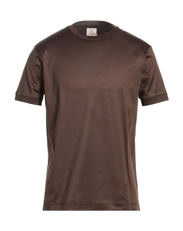 ダニエル フィエゾリ メンズ トップス Tシャツ DANIELE FIESOLI T Brown ブラウン