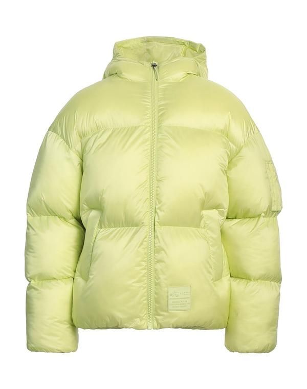 アルファインダストリーズ メンズ アウター ジャケット・ブルゾン パファージャケット ALPHA INDUSTRIES Lime Green ライム