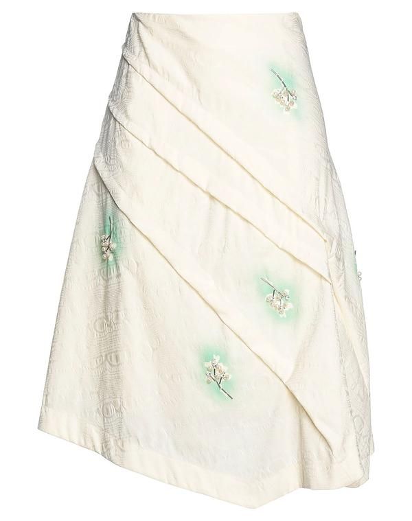 ロシャス レディース ボトムスカート ROCHAS Ivory アイボリー