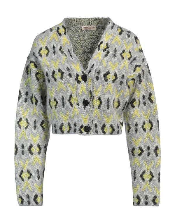 プッチ レディース アウター カーディガン PUCCI Light Gray グレー