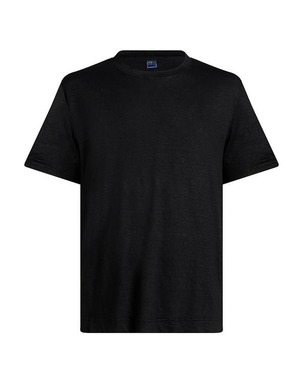 フェデーリ メンズ トップス Tシャツ FEDELI Black ブラック
