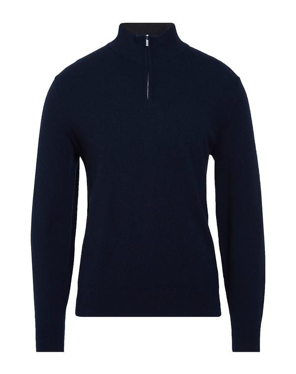 セオリー メンズ アウター ニット・セータートルネック THEORY Midnight Blue ブルー