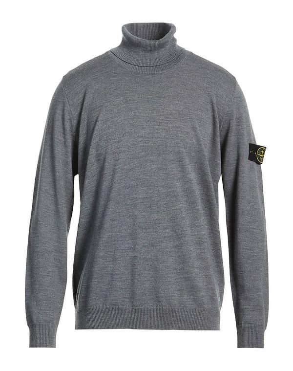 ストーンアイランド メンズ アウター ニット・セータートルネック STONE ISLAND Gray グレー