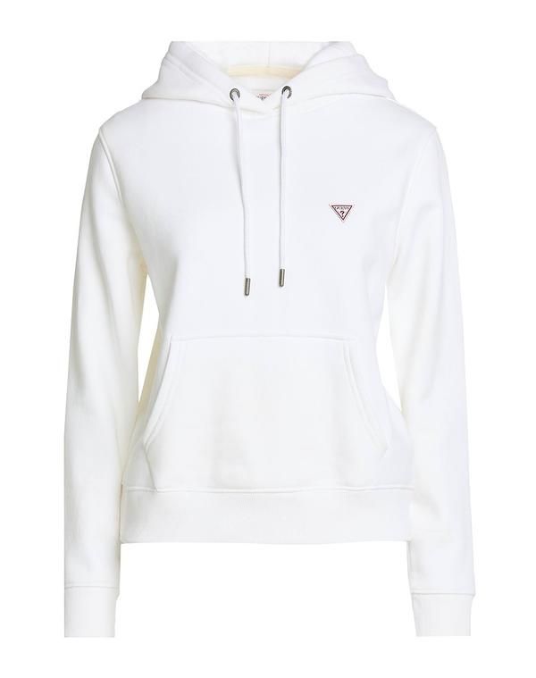 ゲス レディース アウター パーカー・スウェット GUESS White ホワイト