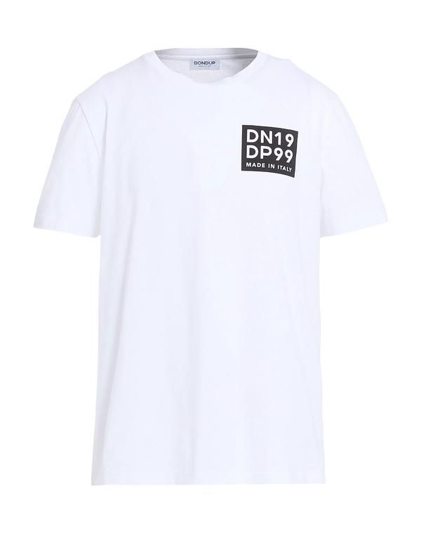 ドンダップ メンズ トップス Tシャツ DONDUP White ホワイト