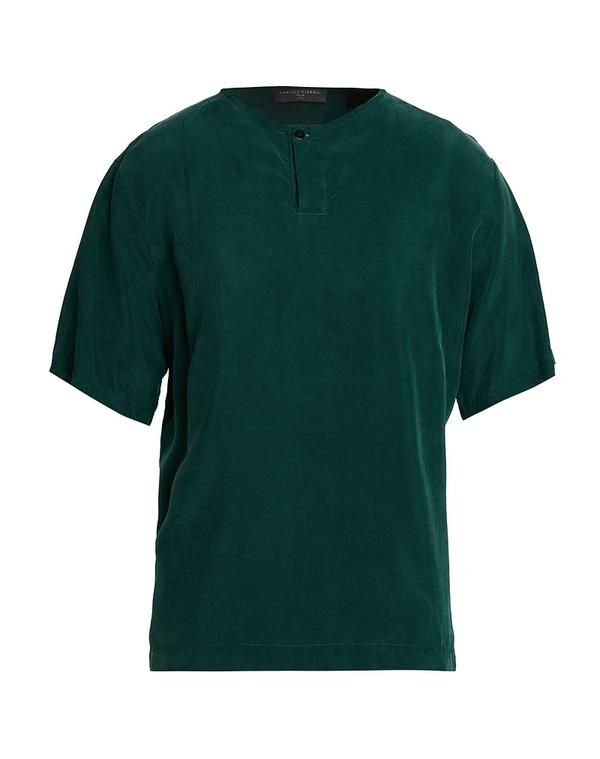 ダニエル フィエゾリ メンズ トップス Tシャツ DANIELE FIESOLI Dark Green グリーン